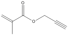 Propargyl Methacrylate Structure